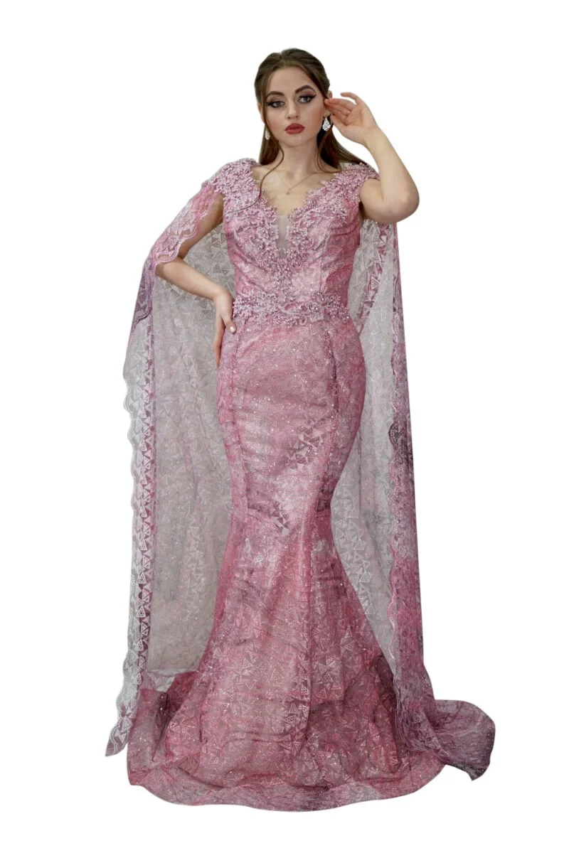 Hayal Pink Dress - Image 2