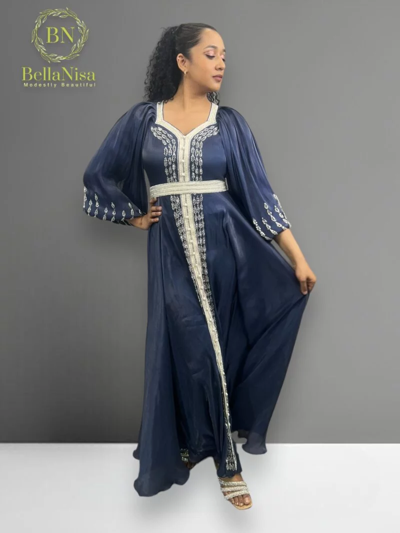 Feiruz Kaftan Navy - Image 5