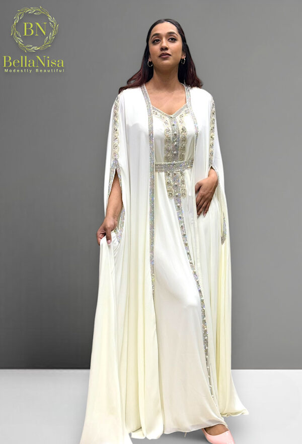 Rawah Kaftan White