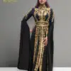 Maitha Morrocan Kaftan Black