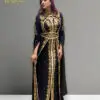 Maitha Morrocan Kaftan Black - Image 2