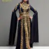 Maitha Morrocan Kaftan Black - Image 3
