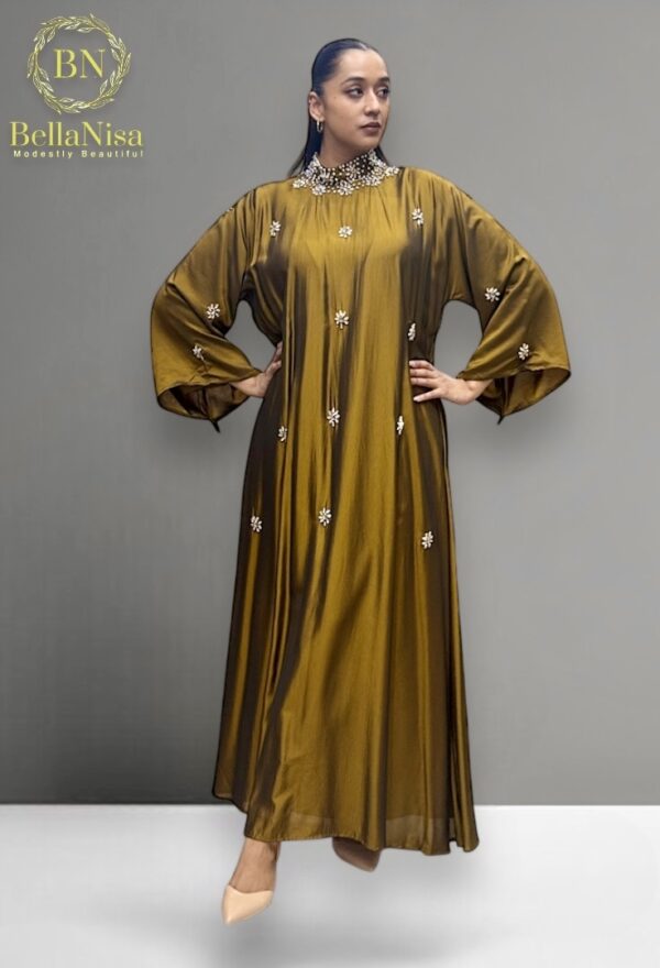Abeer Kaftan Bronze