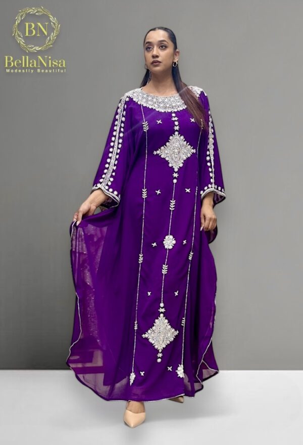Lila Kaftan Purple