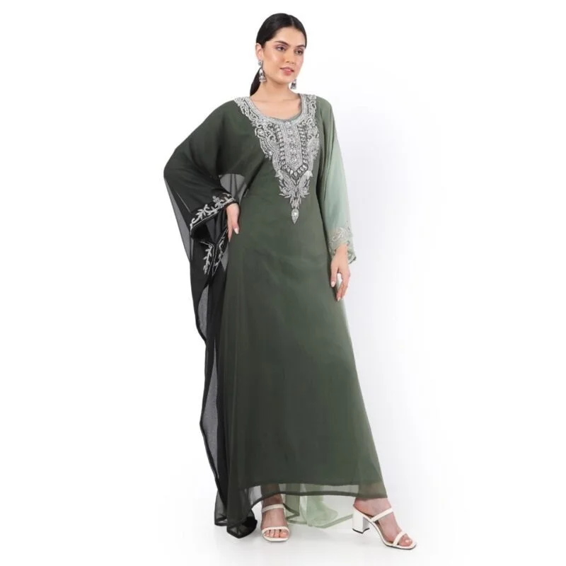 Dual Tone Kaftan2 - Image 4