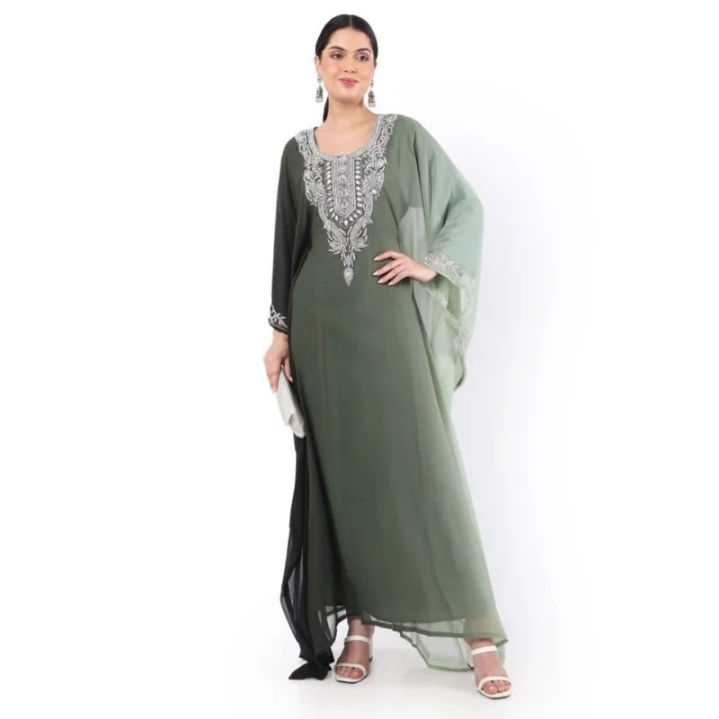 Dual Tone Kaftan2 - Image 5