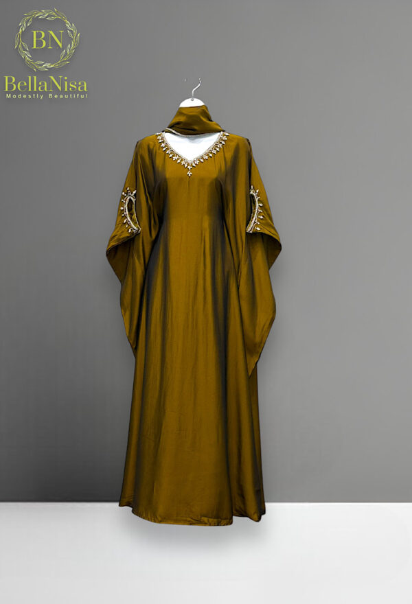 Sian Girls Kaftan Bronze
