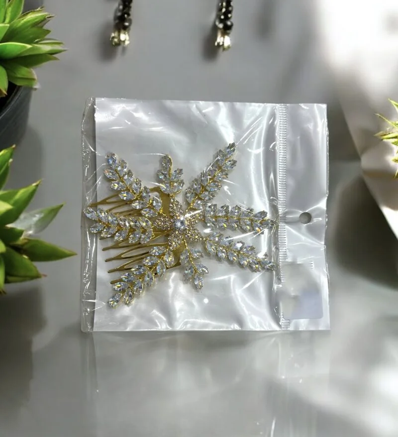 flower hair pin