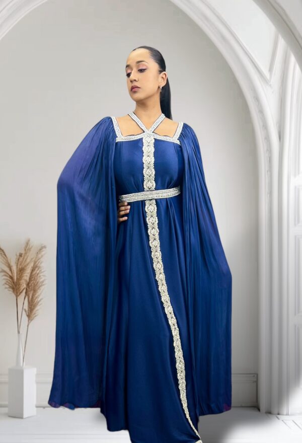 Rumi Kaftan Navy Blue