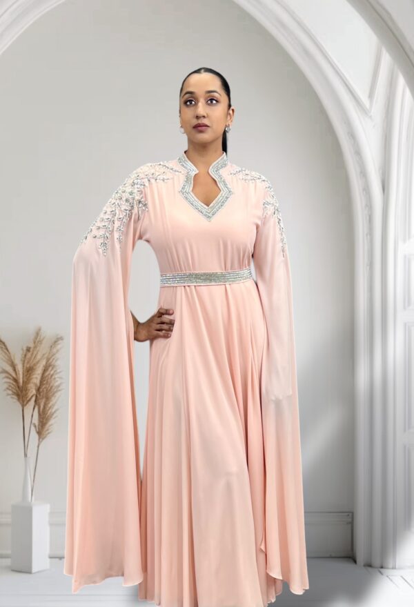 Rayan Kaftan Peach