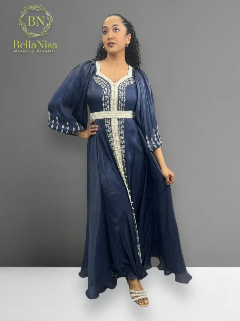 Feiruz Kaftan Navy - Image 4