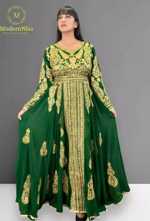 Girl Wear Green Dress