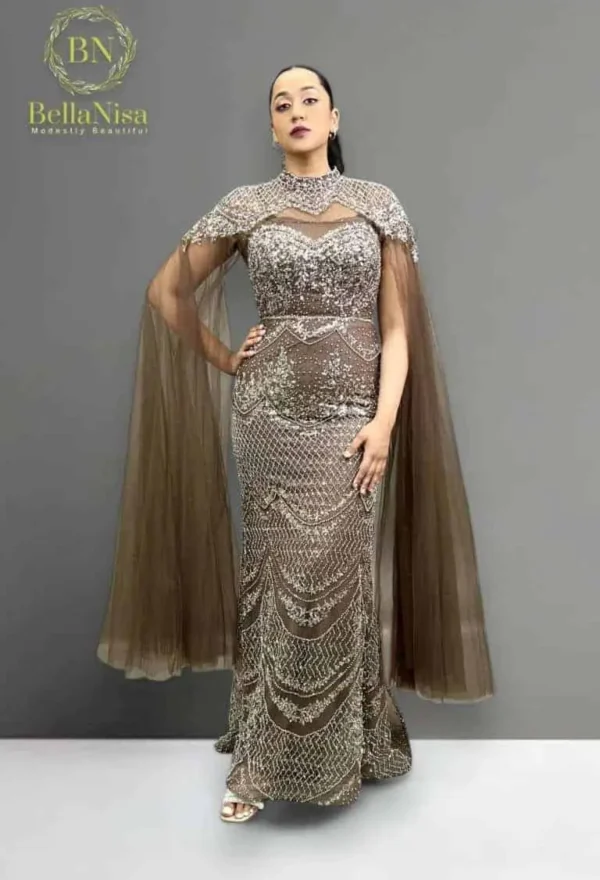 Dress Selena Bespoke Gown Choco