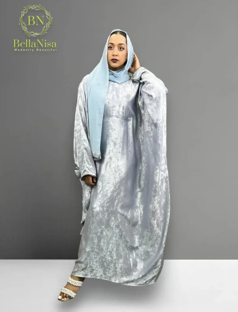 Muslim Dress Batwing Abaya Shimmer