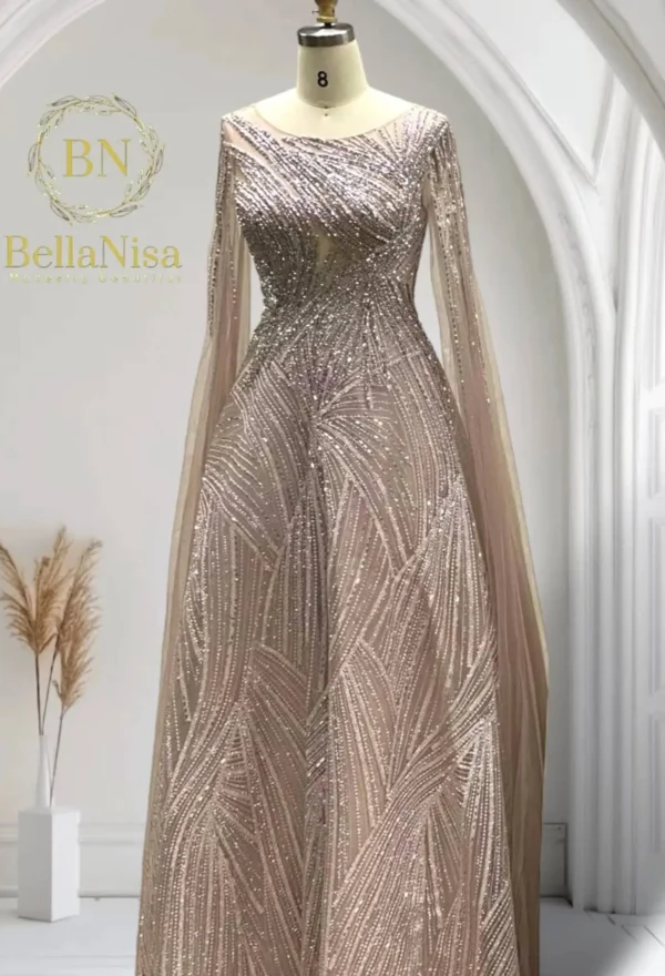 Dress Jihan Bespoke Gown Blush Pink