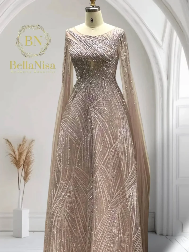 Dress Jihan Bespoke Gown Blush Pink